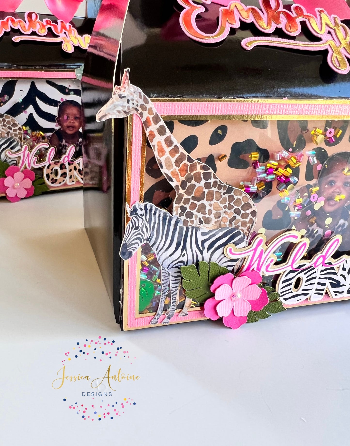 Safari Shaker Favor Box