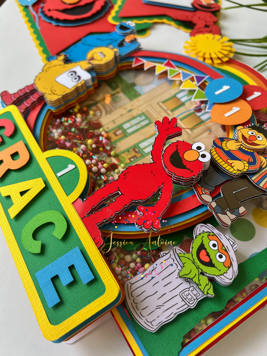 Puppets Shaker Cake Topper