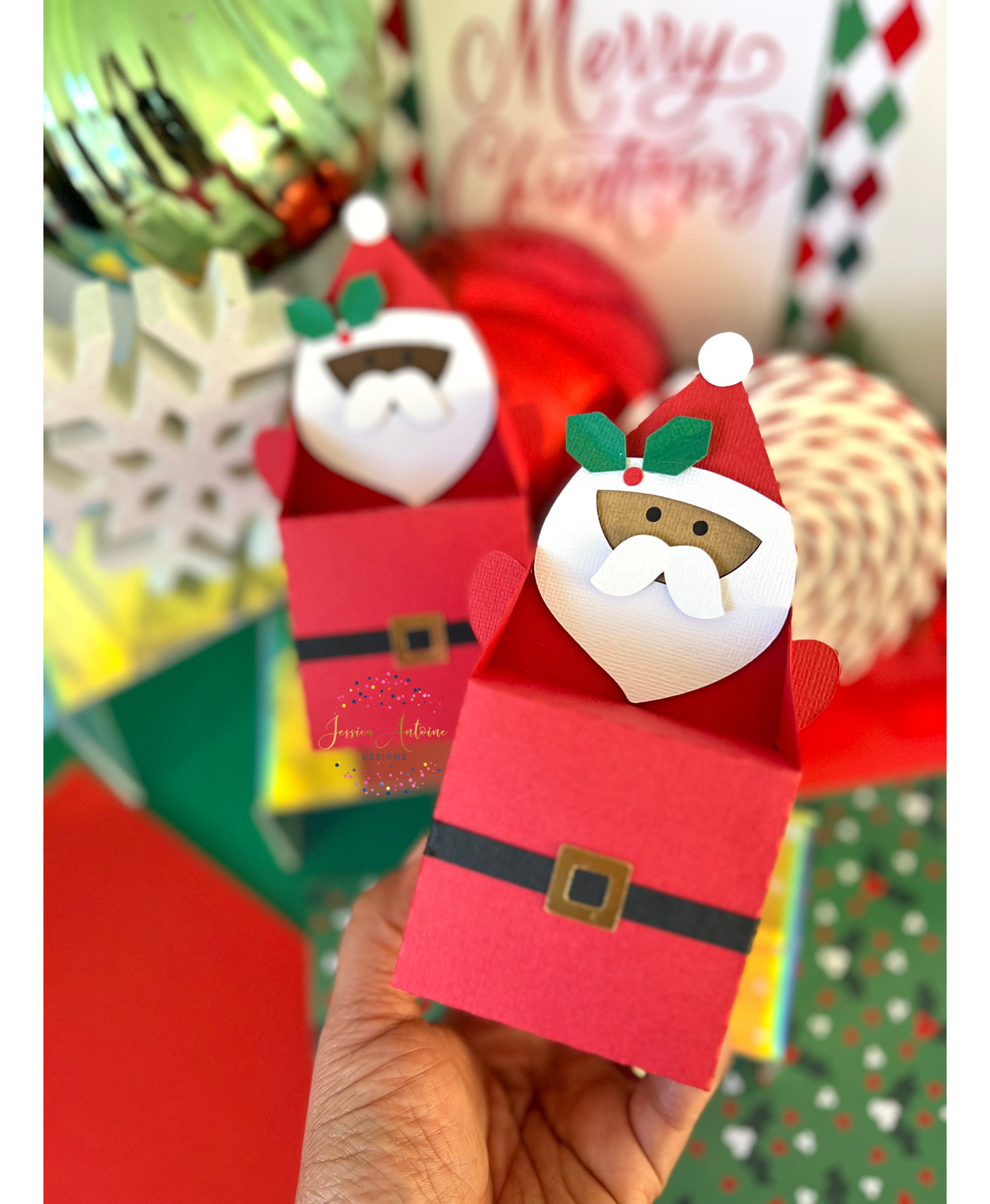 Santa Favor Box