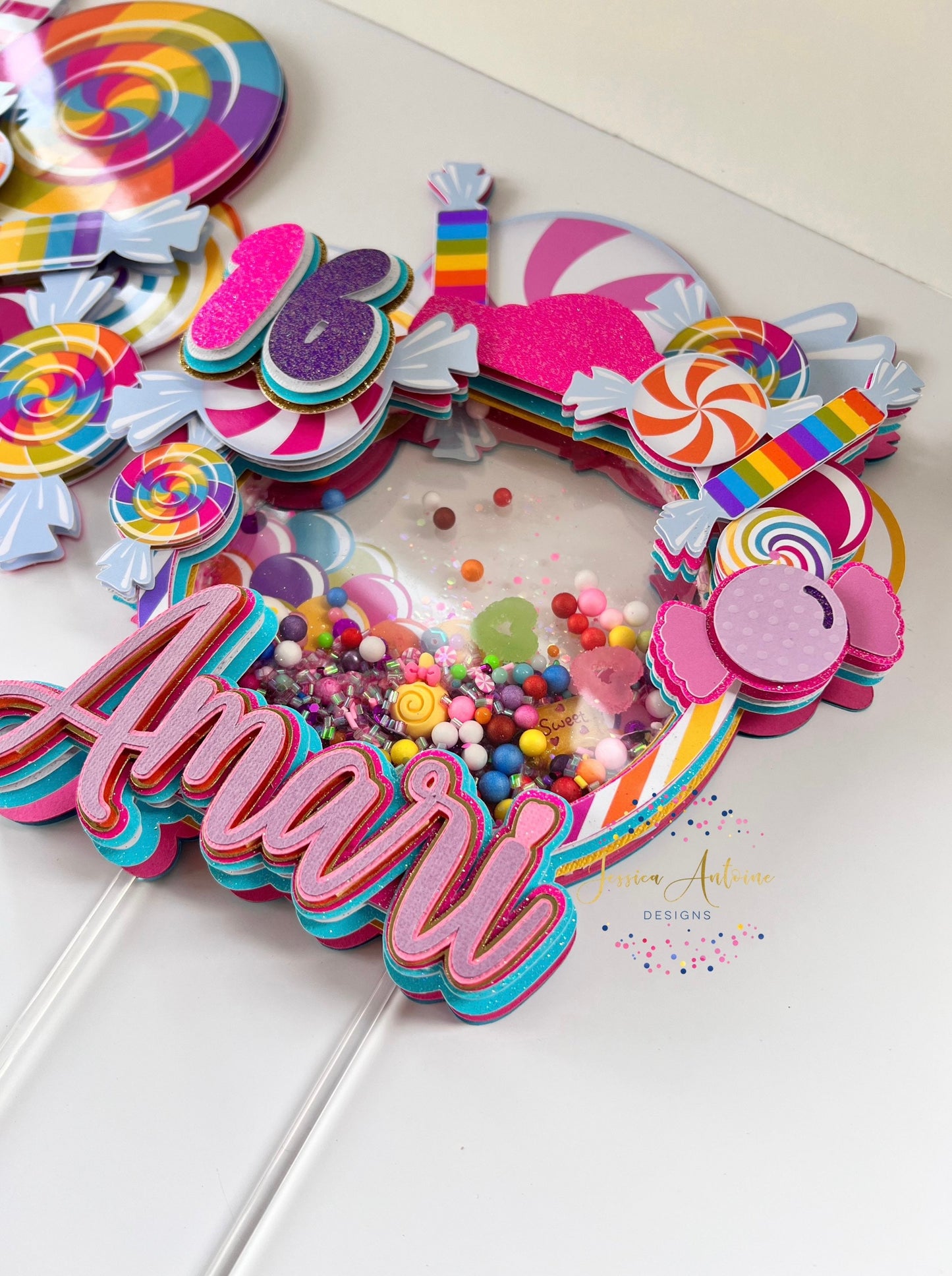 Candy Cake Topper - Candy Cake Topper