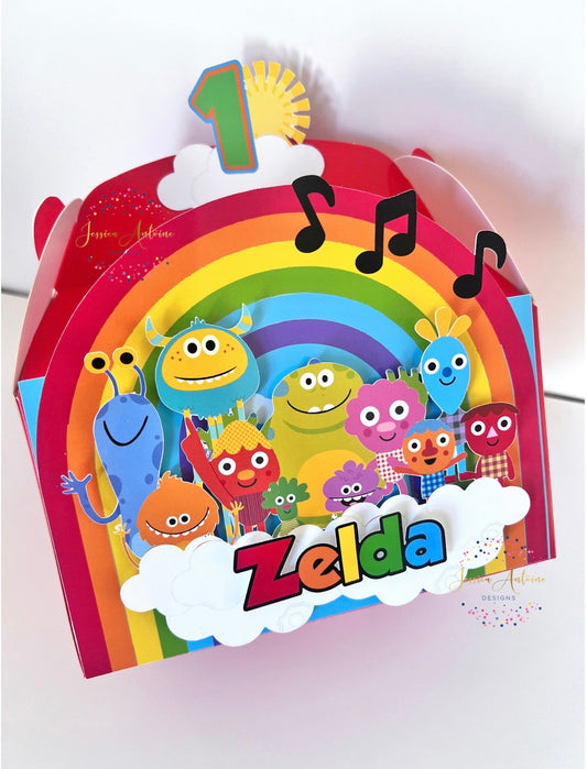 Super Simple Songs Favor Box - Simple Songs Birthday - Noodle and Pals Favor Box