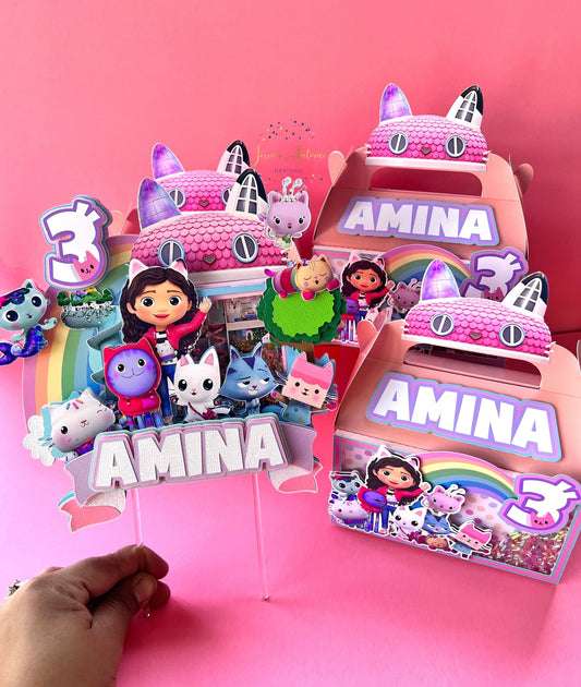 Gabby Cake Topper - Shaker Cake Topper