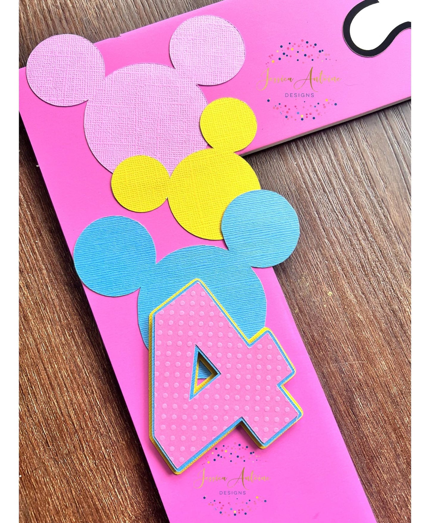 Mickey Clubhouse Selfie Frame-Personalized Mickey Frame- Minnie Themed Party-
