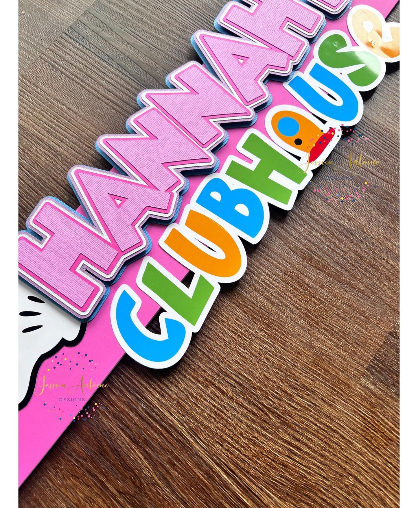 Mickey Clubhouse Selfie Frame-Personalized Mickey Frame- Minnie Themed Party-