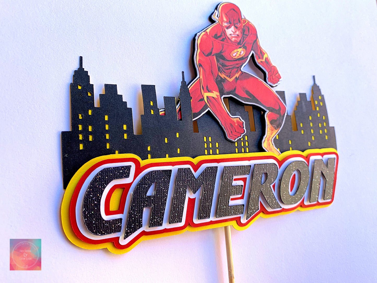 Flash Cake Topper