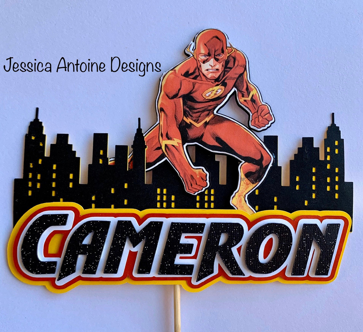 Flash Cake Topper