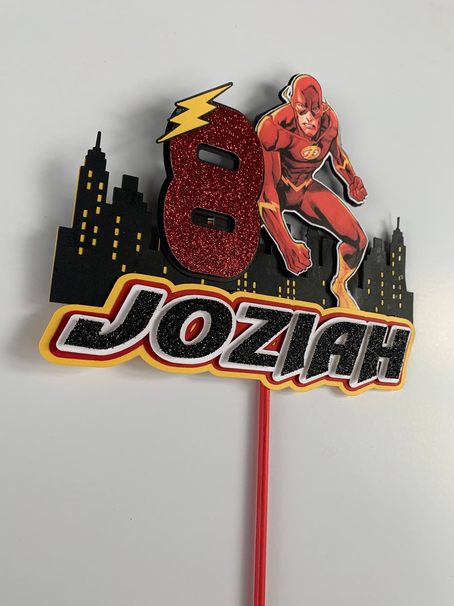 Flash Cake Topper