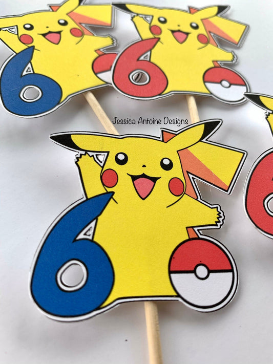 Pika Cupcake Topper