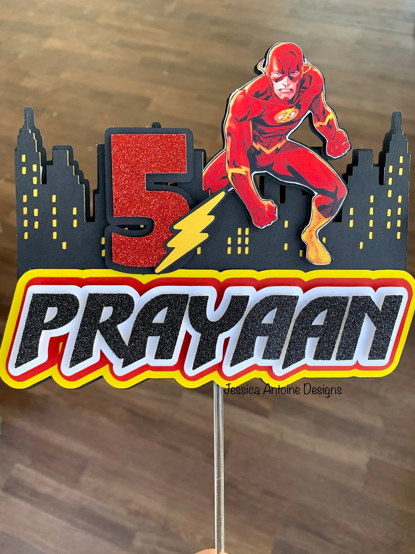 Flash Cake Topper