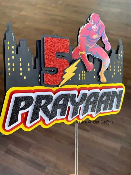 Flash Cake Topper