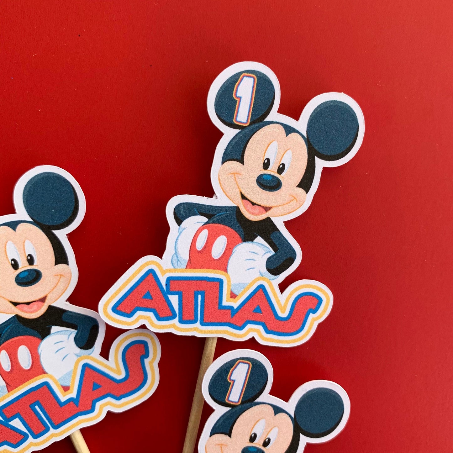 Mouse Cupcake Toppers