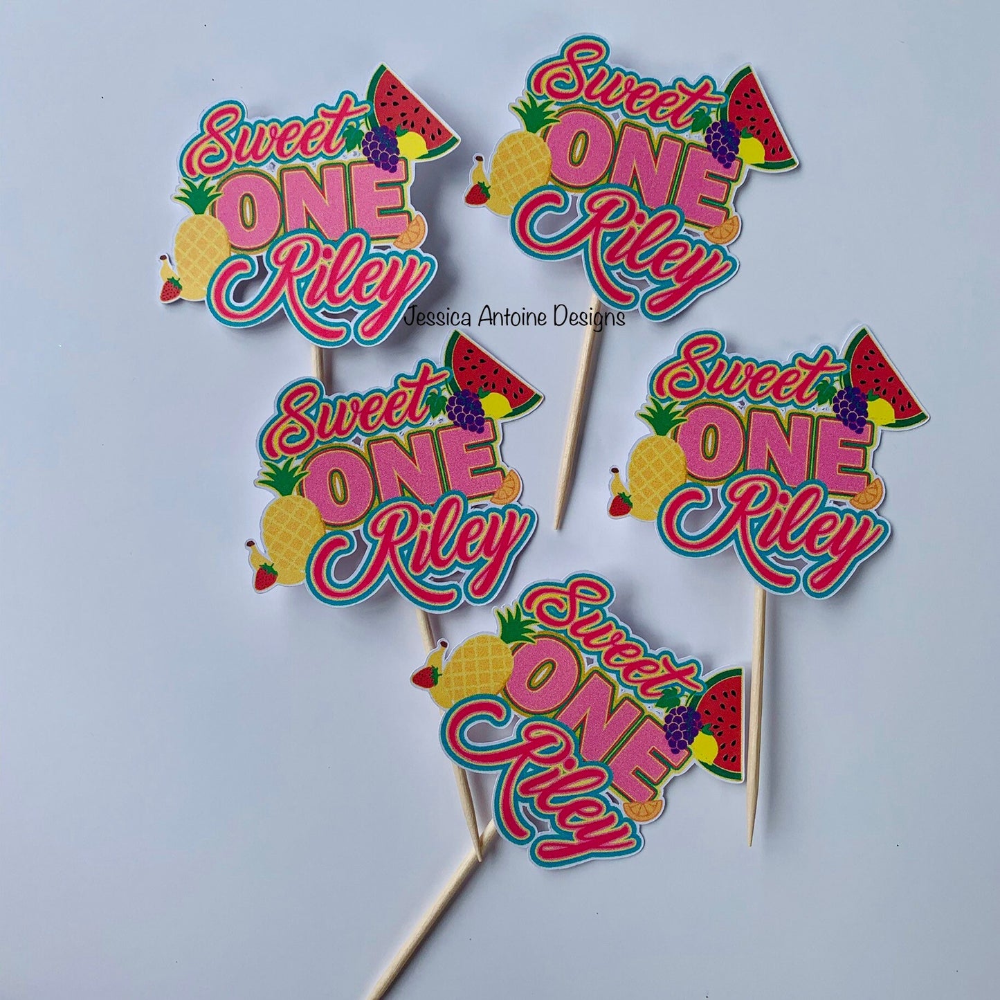 Sweet Cupcake Toppers