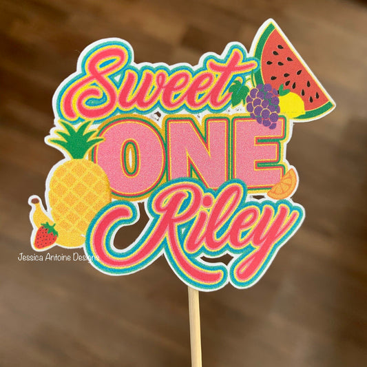 Sweet Cupcake Toppers