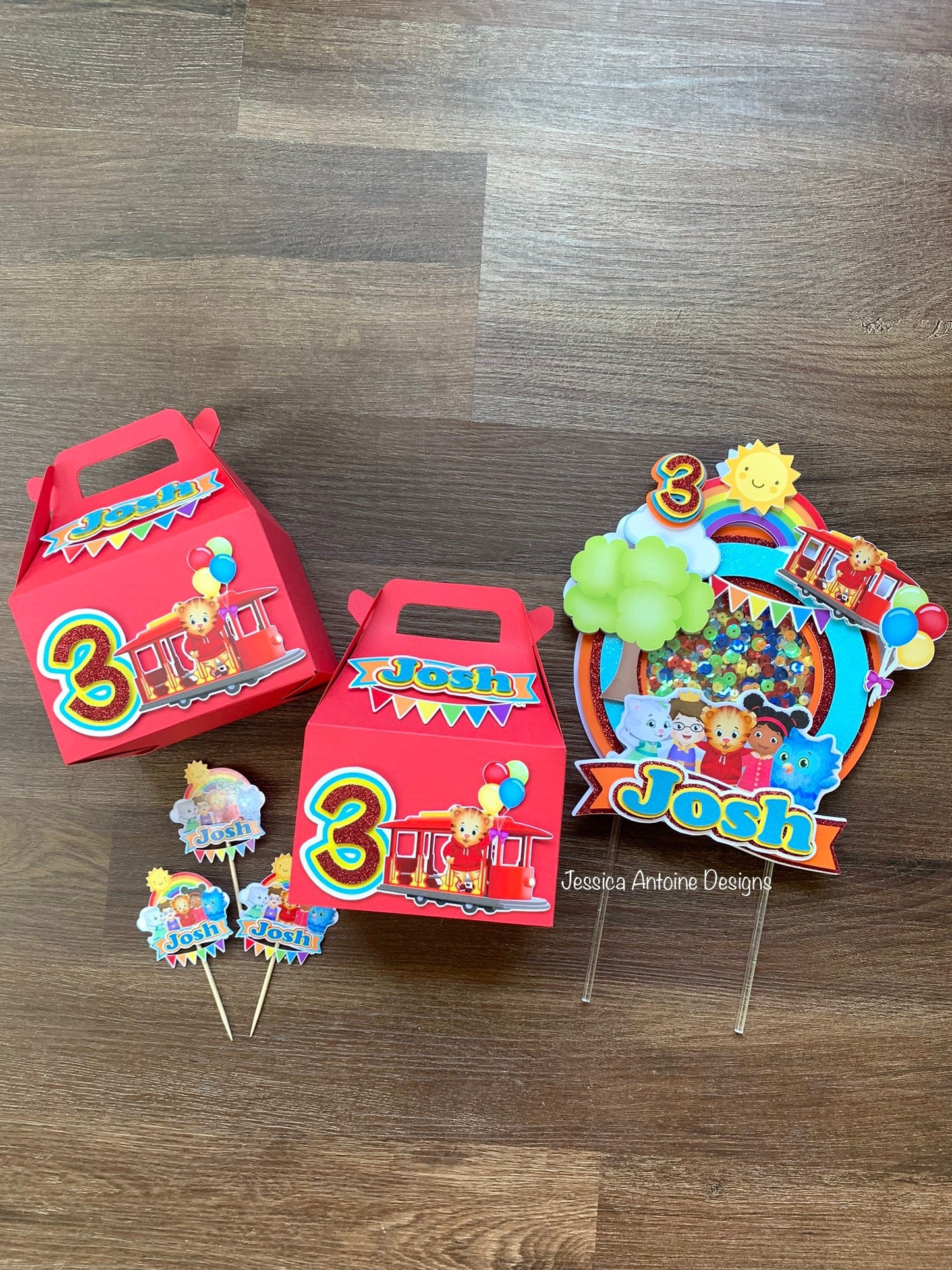 Tiger Cupcake Toppers