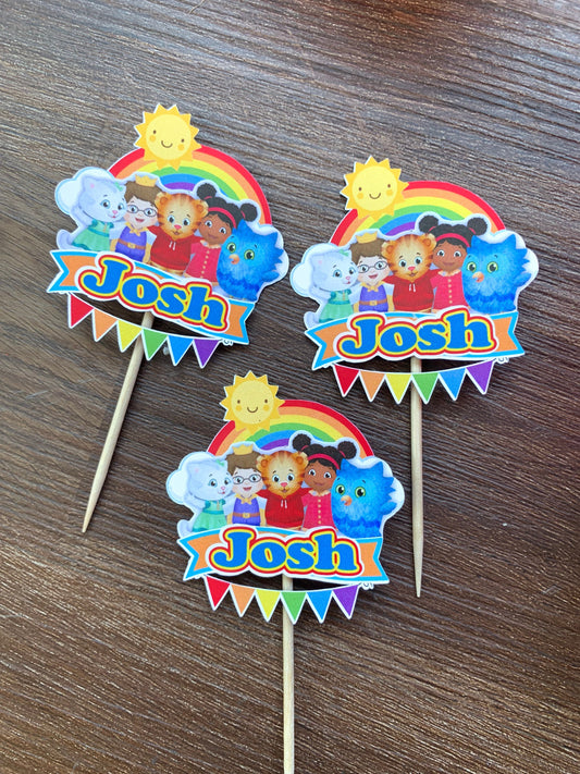 Tiger Cupcake Toppers