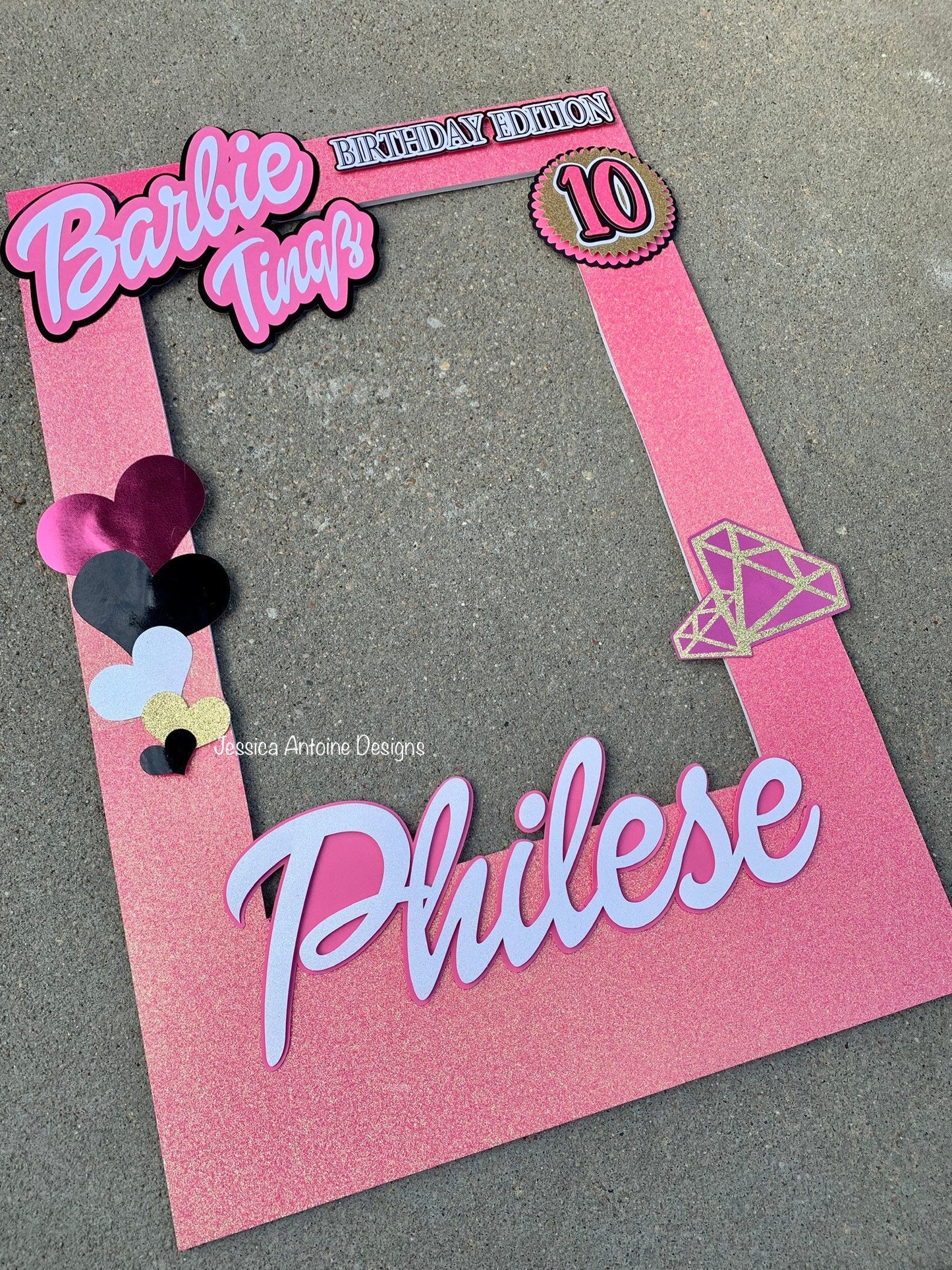 Girls Just Wanna Have Fun Selfie Frame