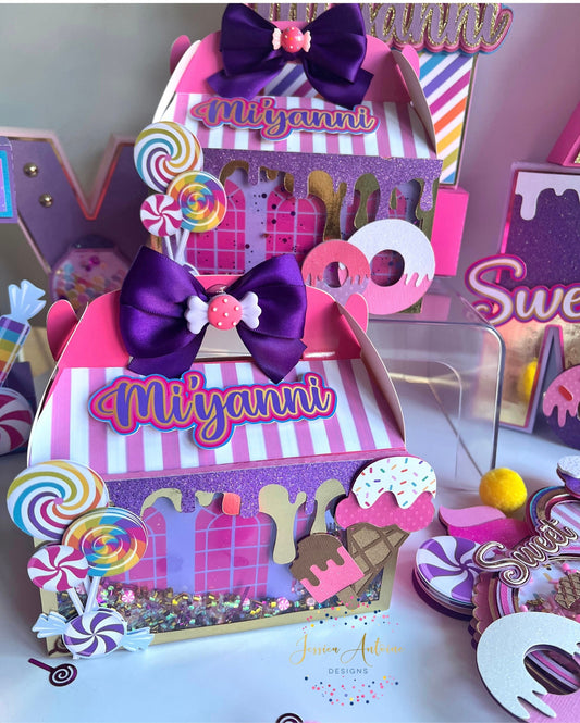 Candy Shaker Favor Box