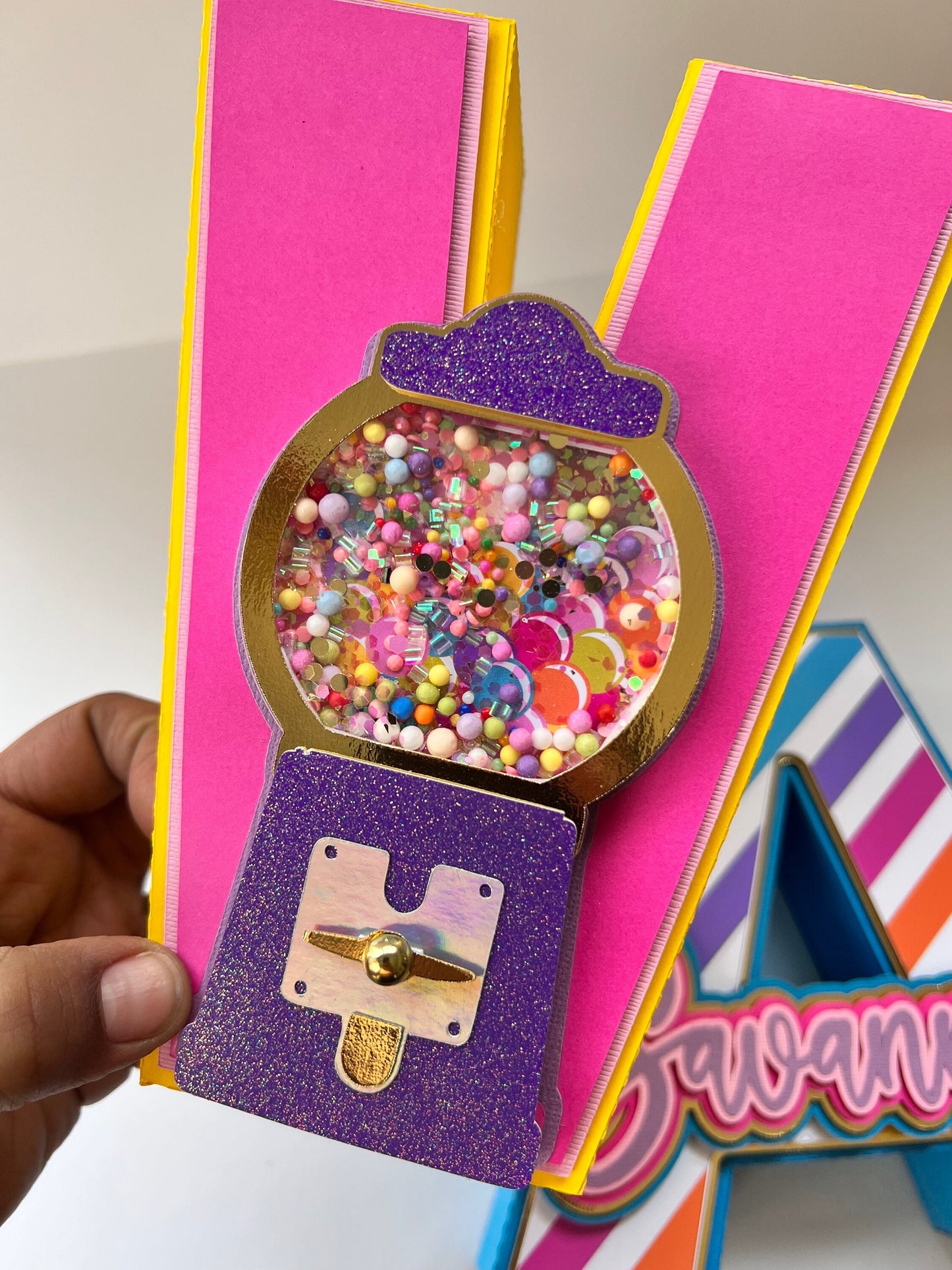 Candy 3d Letters - Candy Party Letters