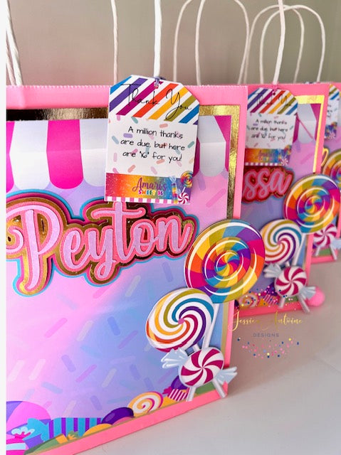 Candy Gift Bag - Candy Favor Bag