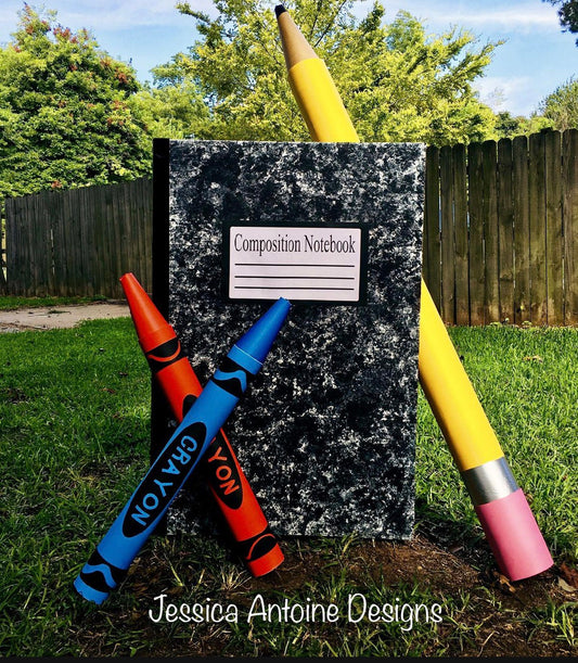 3d Oversized Notebook