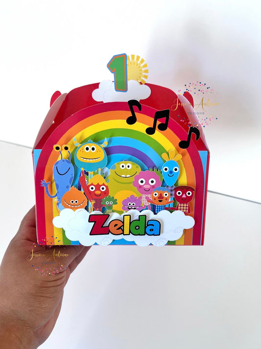 Super Simple Songs Favor Box - Simple Songs Birthday -  Noodle and Pals Favor Box