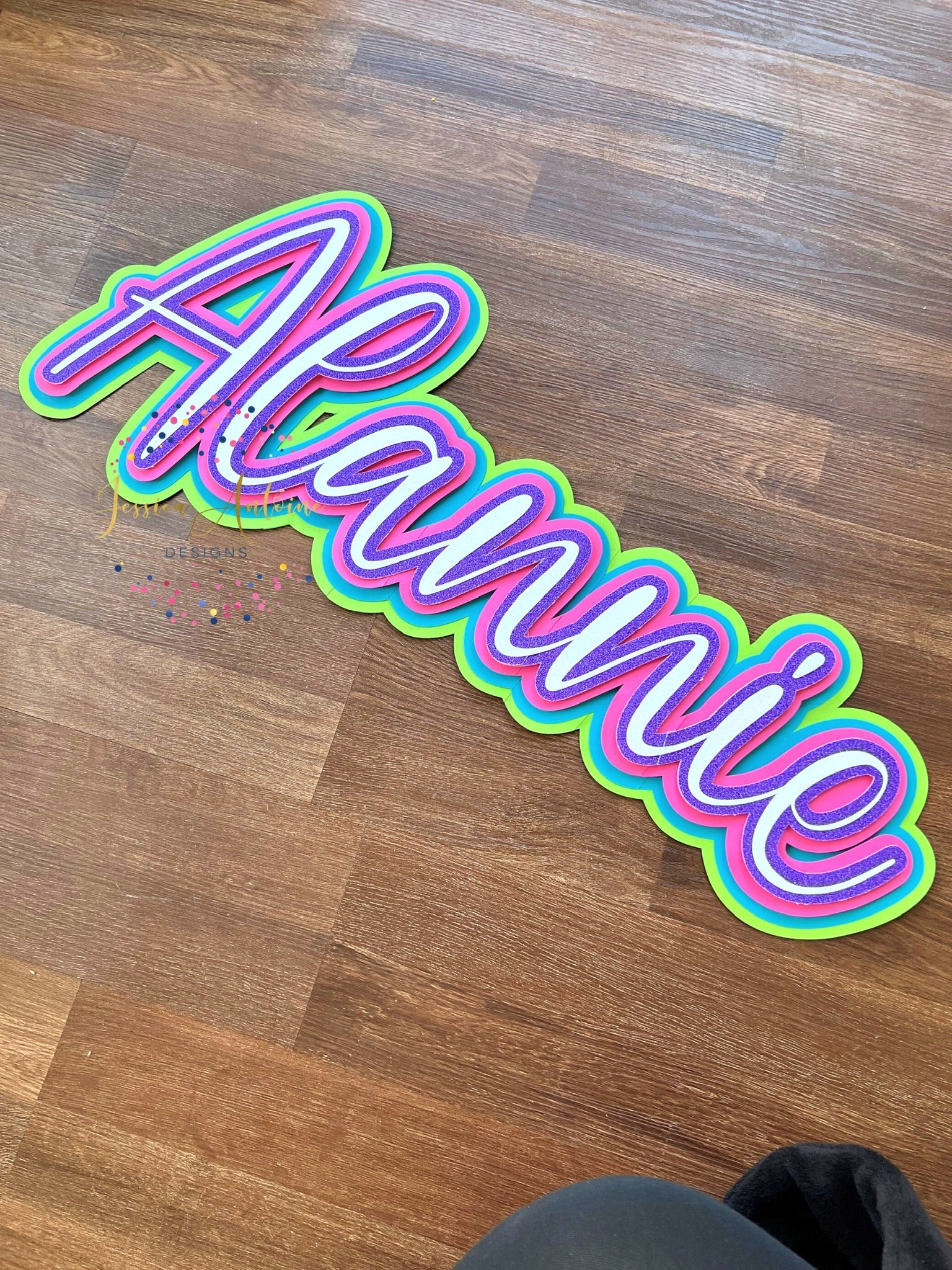 Name Wall Decor | Name Display – jessicaantoinedesigns
