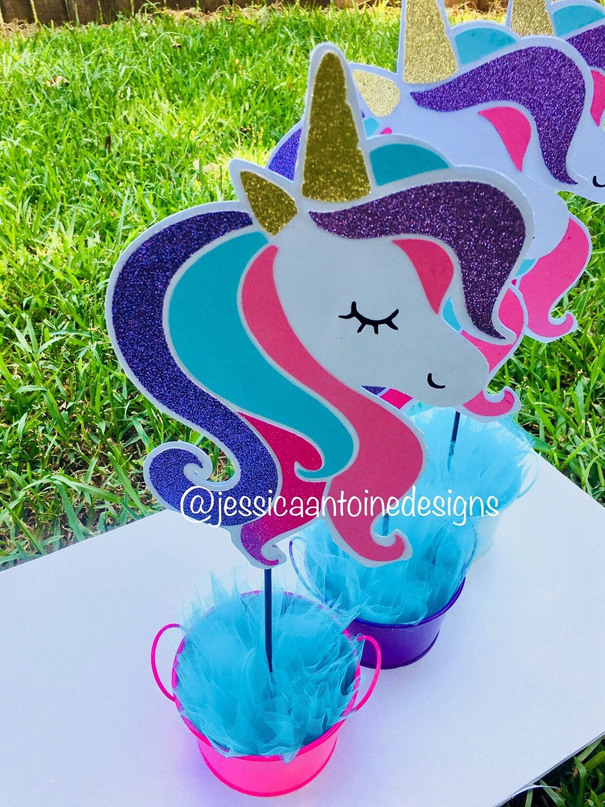 Unicorn Centerpiece Stick