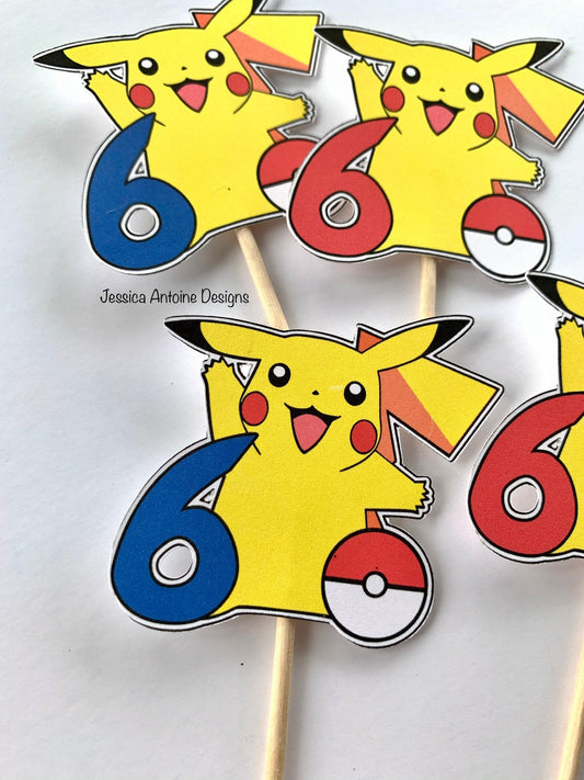 Pika Cupcake Topper