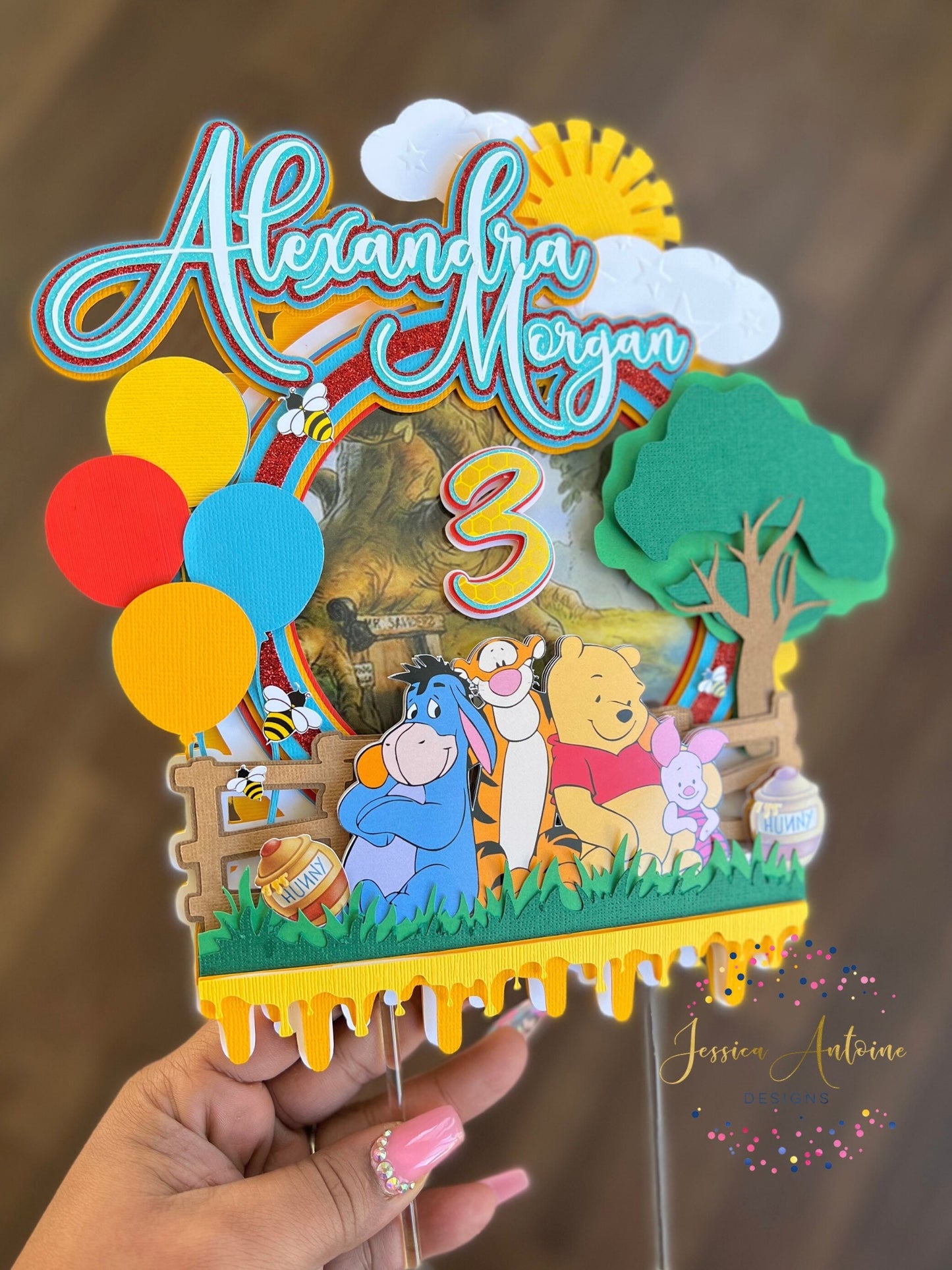 Winnie Cake Topper