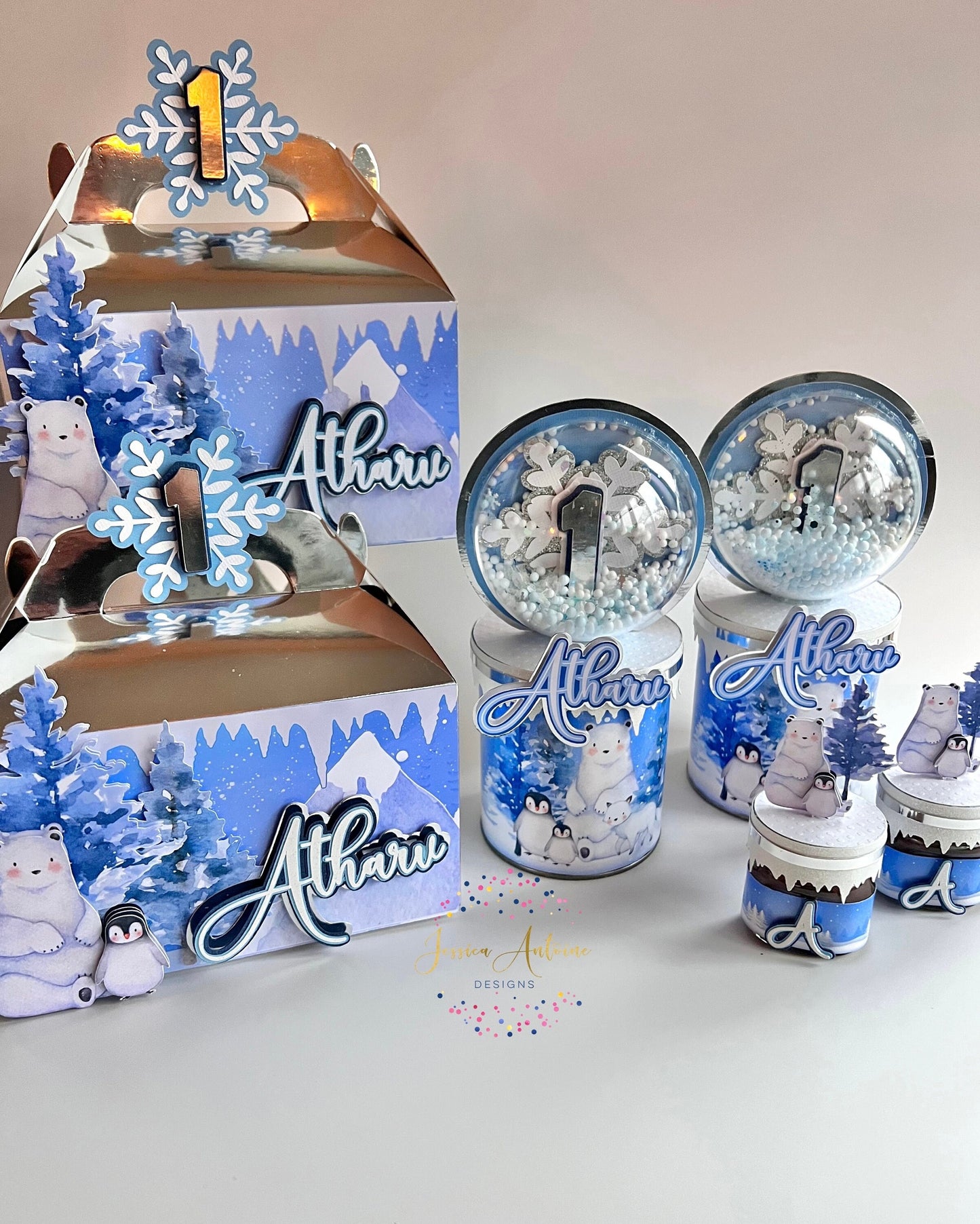 Winter Wonderland Favor Box